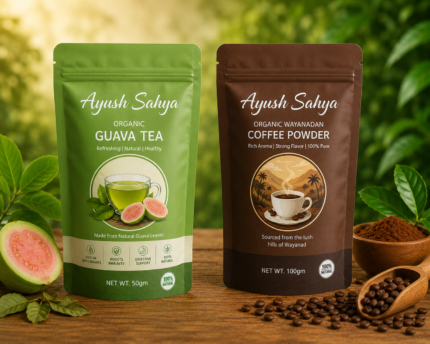 Guava Tea 50gm + Wayanadan Coffee Powder 100gm
