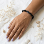 Evil Eye With Black Onyx & Lava Stone Bracelet - Image 2