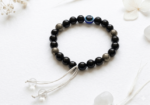 Evil Eye With Black Onyx & Lava Stone Bracelet - Image 3
